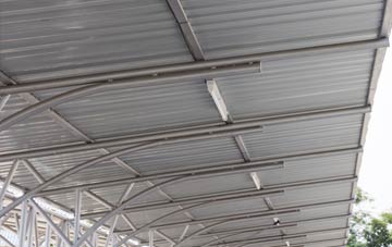 installing Ashwood metal roofing